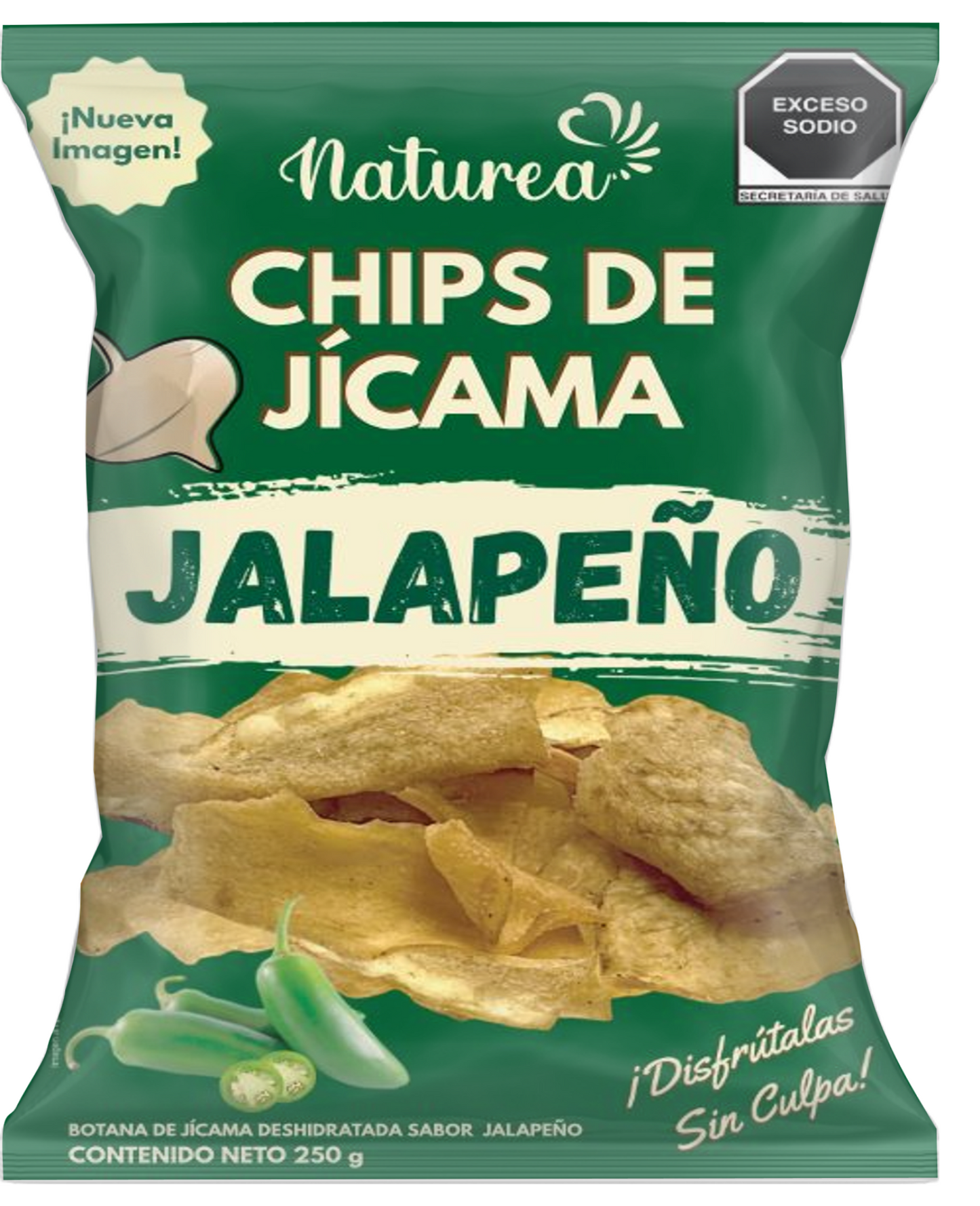 Chips de Jícama Jalapeño