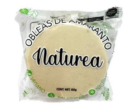 Oblea de amaranto sabor Coco 60g