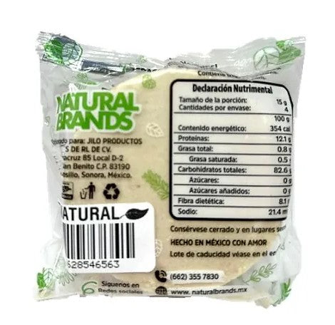 Oblea de amaranto sabor Natural 60g
