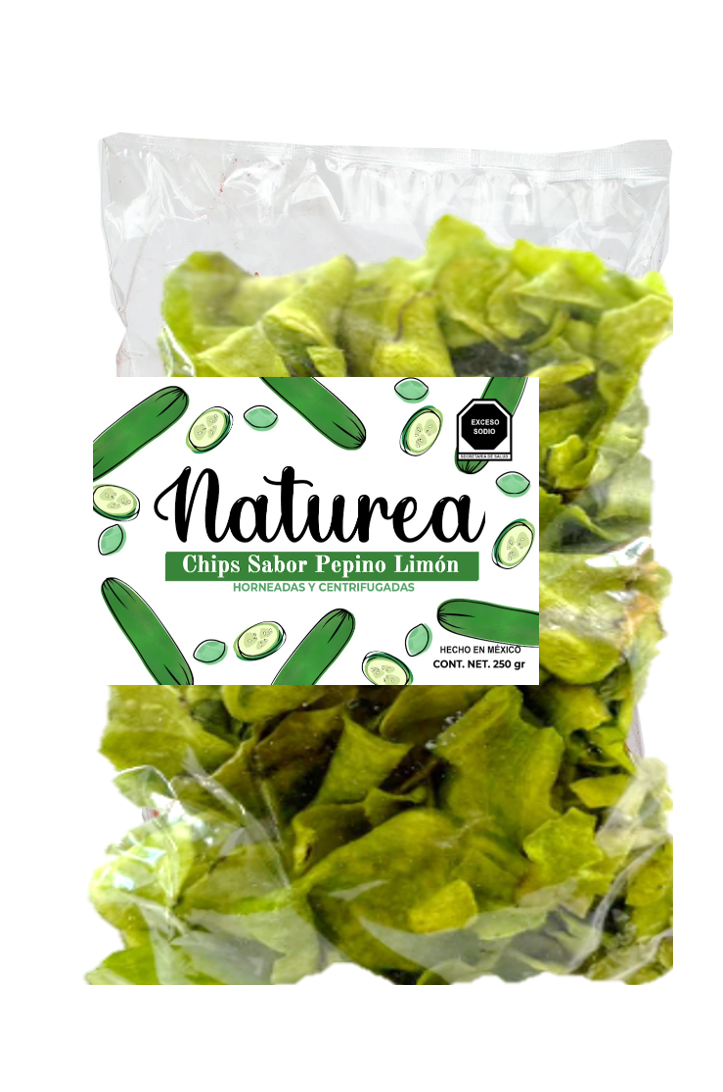 Chips de Jícama sabor Pepino Limón y sal