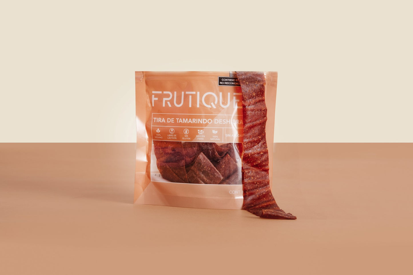Tira de Tamarindo deshidratado sin azúcar 50gr Frutique