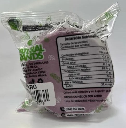 Oblea de amaranto sabor Taro 60g