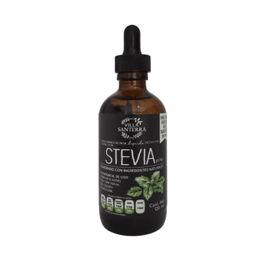 Stevia liquida 100% pura 120ml Villa Santerra