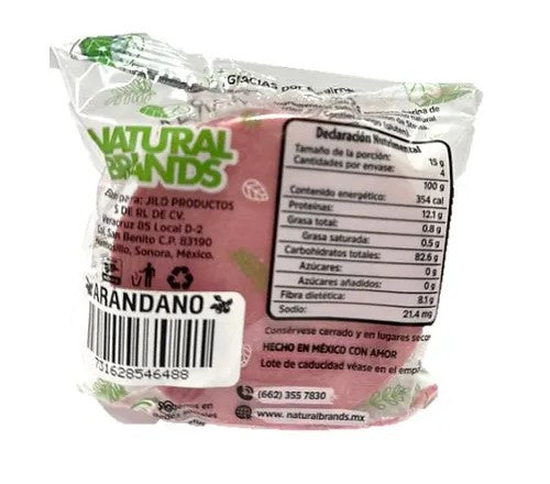 Oblea de amaranto sabor Arándano 60g