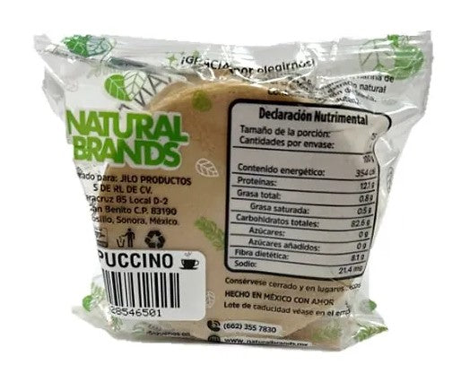 Oblea de amaranto sabor Capuccino 60g