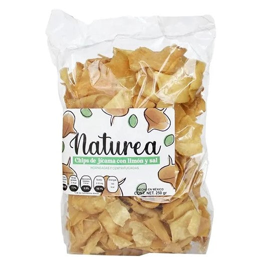Chips de Jícama Limón y Sal
