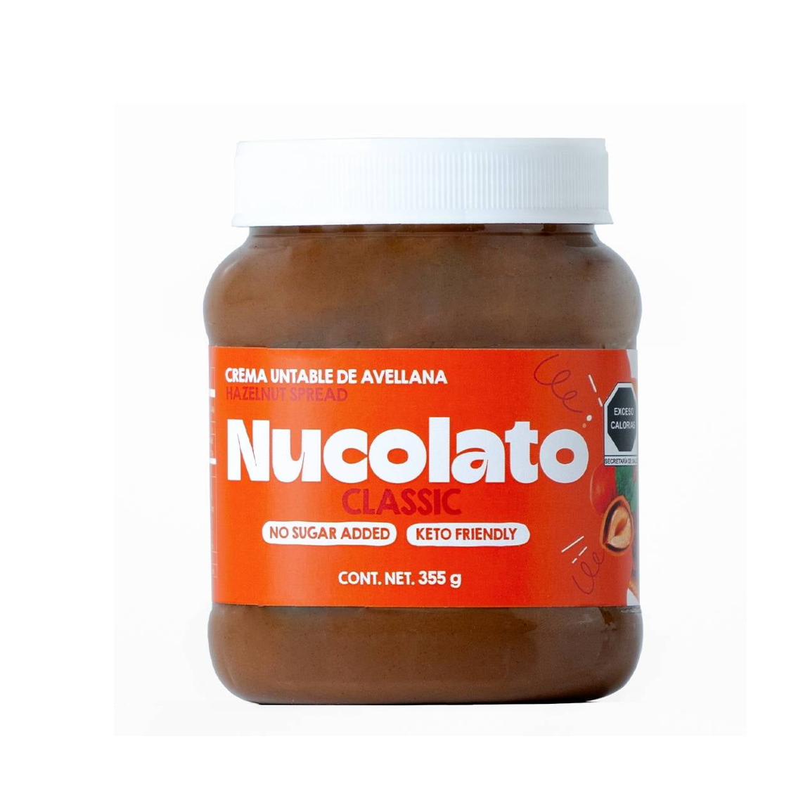 Crema de Avellanas 350 gr Nucolato